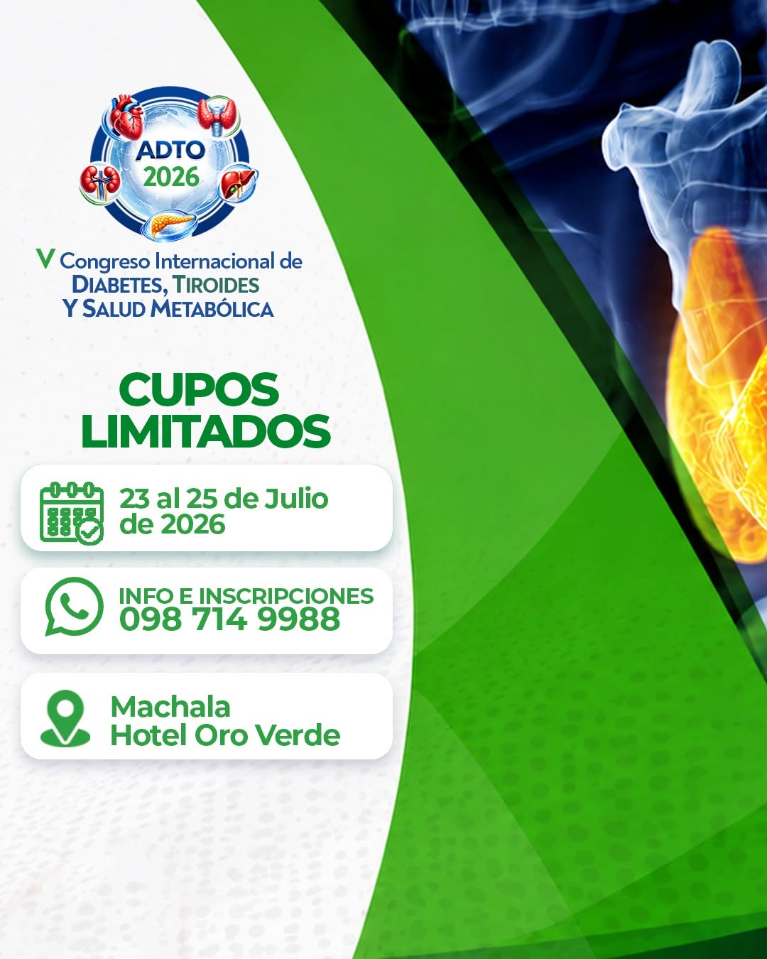 Congresos y eventos médicos en Ecuador – Julio 2026